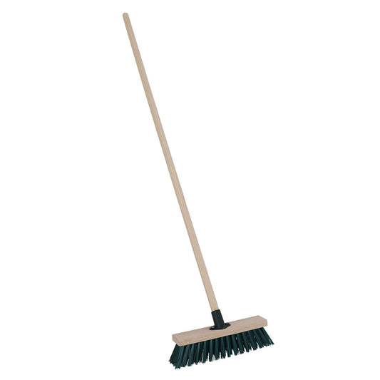 11" Stiff Synthetic Broom